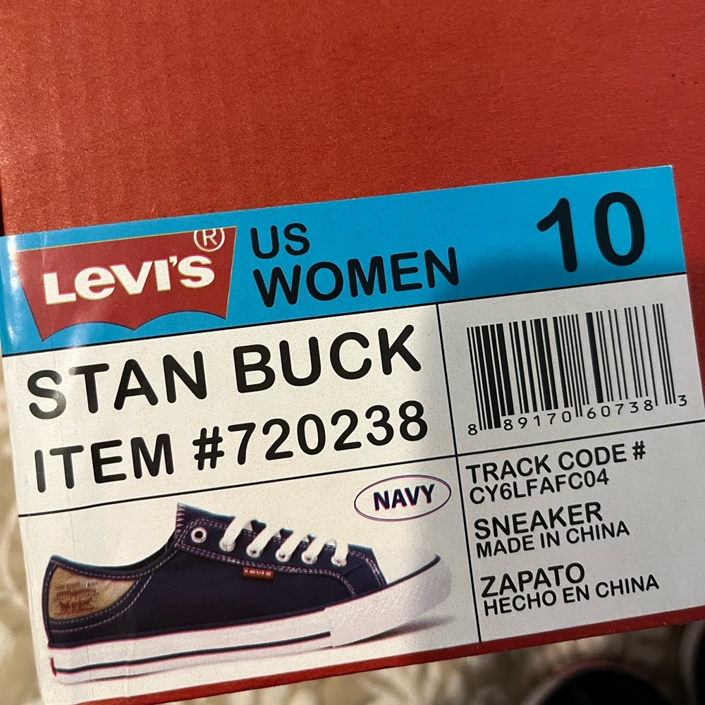 Levi tennis shoes
